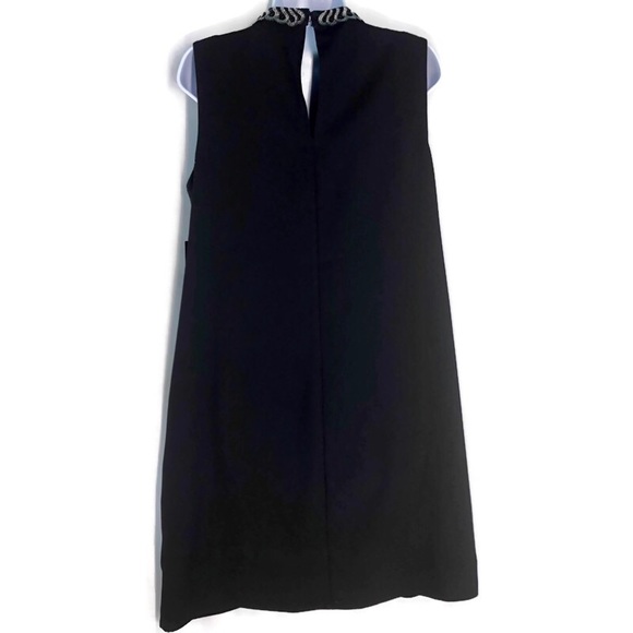 Badgley Mischka Jewled Collar Cocktail Dress NWT L - Picture 3 of 5